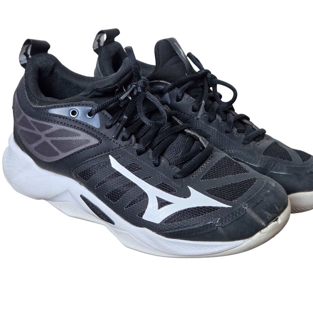 Mizuno Volleyball Shoes Low Top Mesh Indoor‎ Court Athletic Womens 7